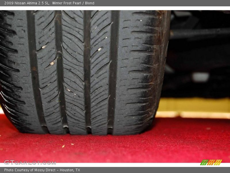 Winter Frost Pearl / Blond 2009 Nissan Altima 2.5 SL