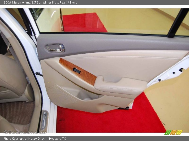 Winter Frost Pearl / Blond 2009 Nissan Altima 2.5 SL