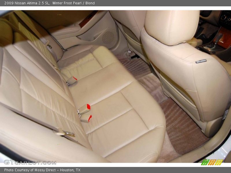 Winter Frost Pearl / Blond 2009 Nissan Altima 2.5 SL