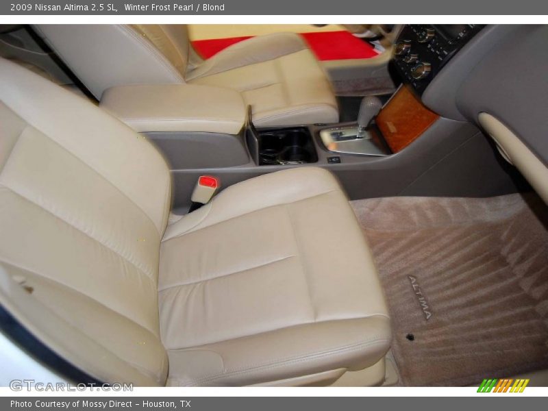 Winter Frost Pearl / Blond 2009 Nissan Altima 2.5 SL