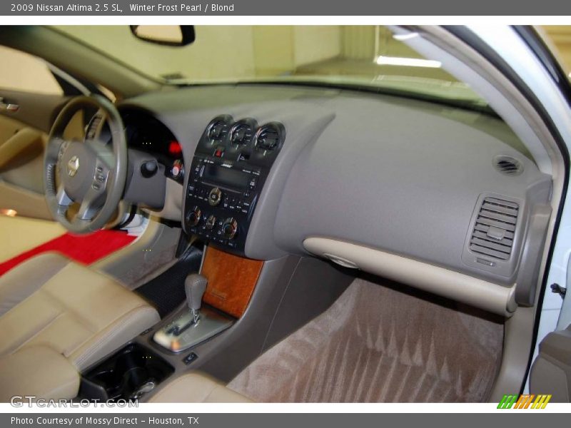 Winter Frost Pearl / Blond 2009 Nissan Altima 2.5 SL