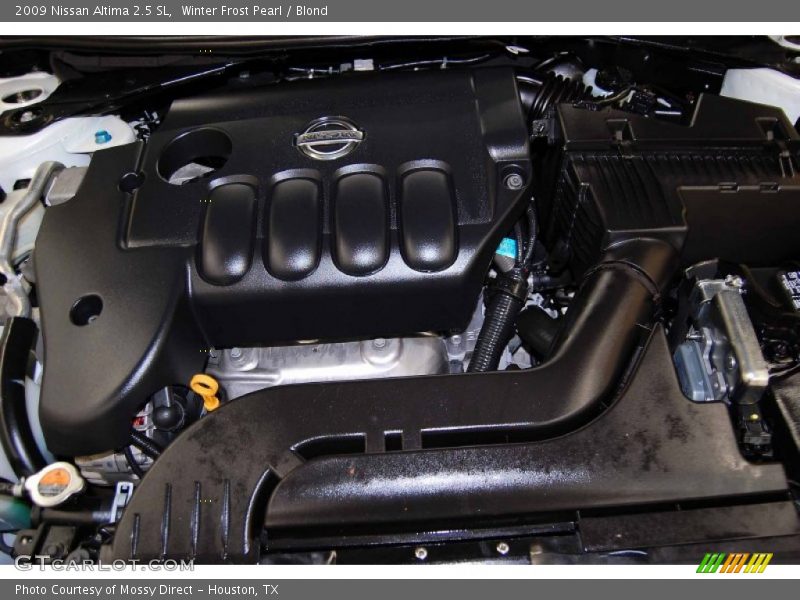 Winter Frost Pearl / Blond 2009 Nissan Altima 2.5 SL