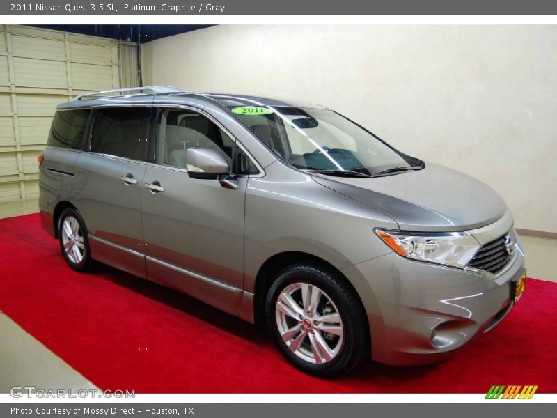 Platinum Graphite / Gray 2011 Nissan Quest 3.5 SL