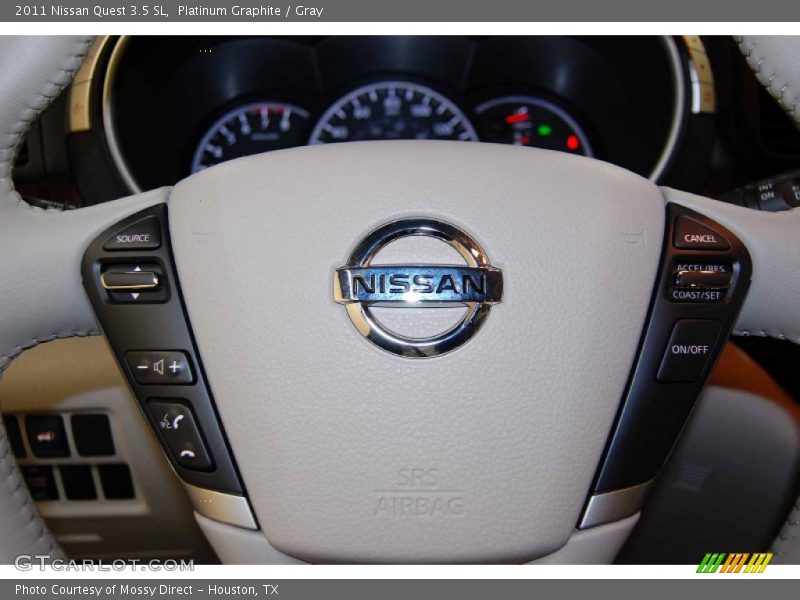 Platinum Graphite / Gray 2011 Nissan Quest 3.5 SL