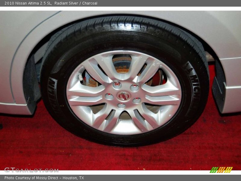 Radiant Silver / Charcoal 2010 Nissan Altima 2.5 SL
