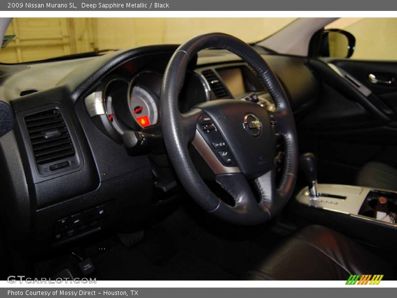 Deep Sapphire Metallic / Black 2009 Nissan Murano SL