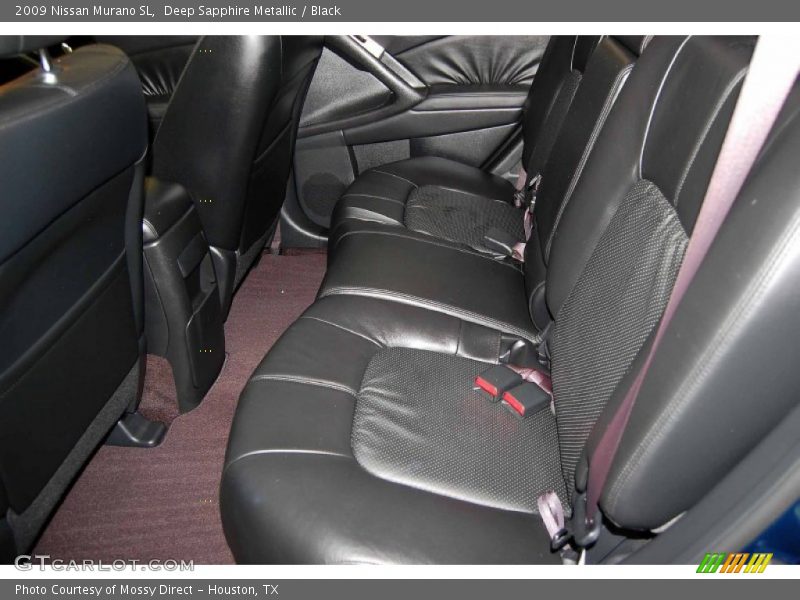 Deep Sapphire Metallic / Black 2009 Nissan Murano SL