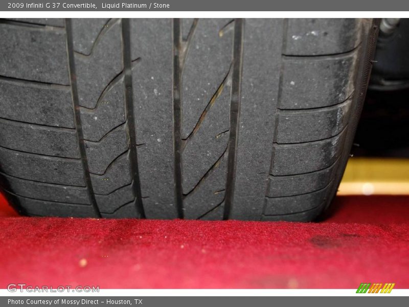 Liquid Platinum / Stone 2009 Infiniti G 37 Convertible
