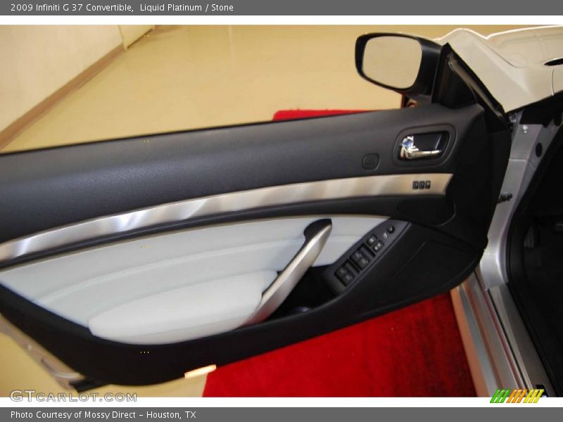 Liquid Platinum / Stone 2009 Infiniti G 37 Convertible