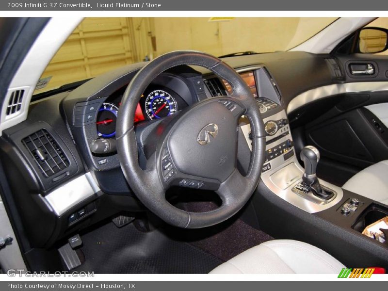 Liquid Platinum / Stone 2009 Infiniti G 37 Convertible