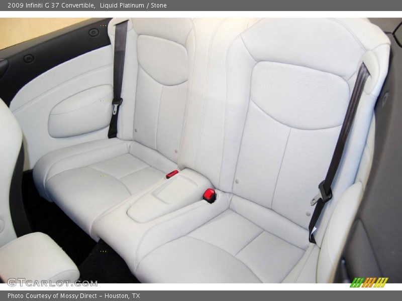 Liquid Platinum / Stone 2009 Infiniti G 37 Convertible