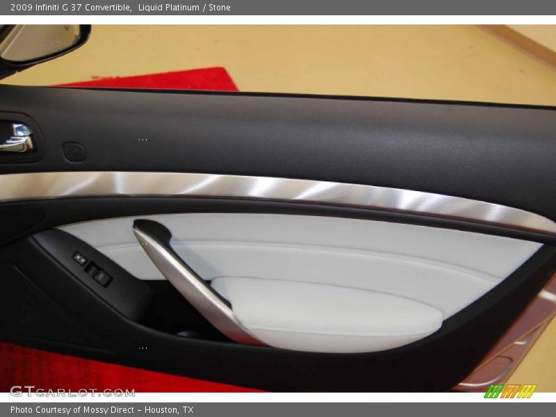 Liquid Platinum / Stone 2009 Infiniti G 37 Convertible