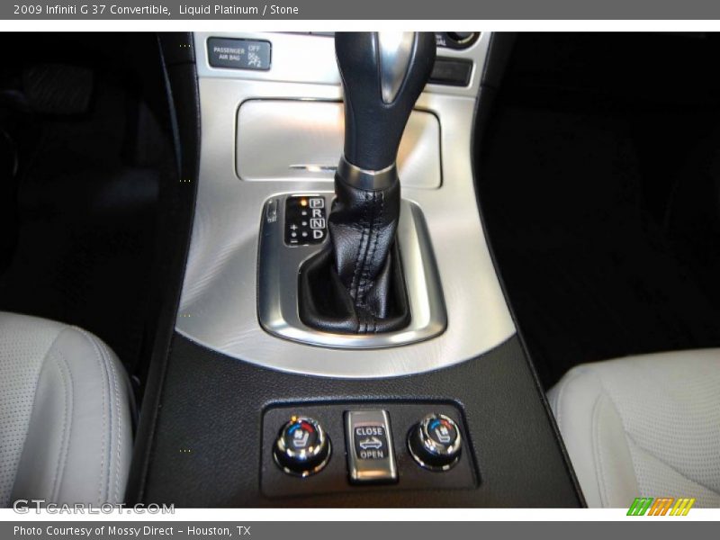 Liquid Platinum / Stone 2009 Infiniti G 37 Convertible