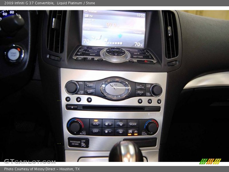 Liquid Platinum / Stone 2009 Infiniti G 37 Convertible