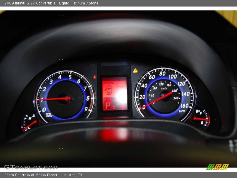 Liquid Platinum / Stone 2009 Infiniti G 37 Convertible