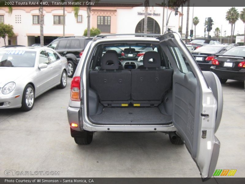 Titanium Metallic / Gray 2002 Toyota RAV4 4WD