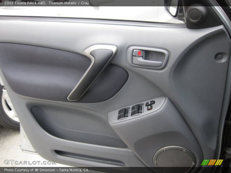 Titanium Metallic / Gray 2002 Toyota RAV4 4WD