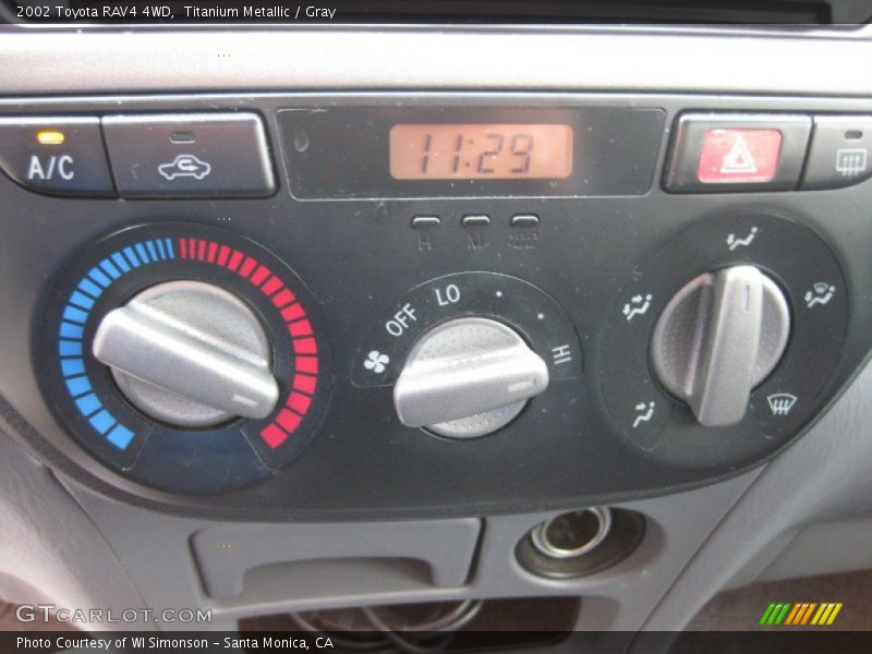 Titanium Metallic / Gray 2002 Toyota RAV4 4WD