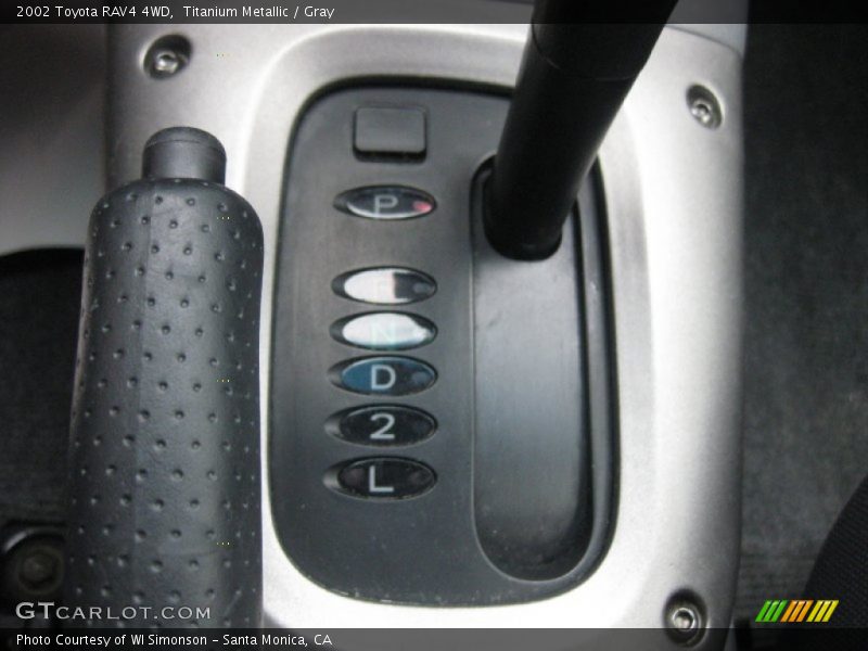Titanium Metallic / Gray 2002 Toyota RAV4 4WD