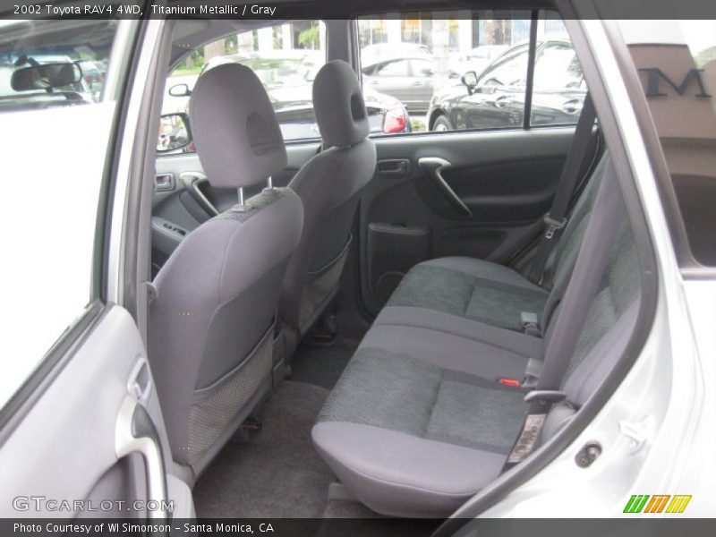 Titanium Metallic / Gray 2002 Toyota RAV4 4WD