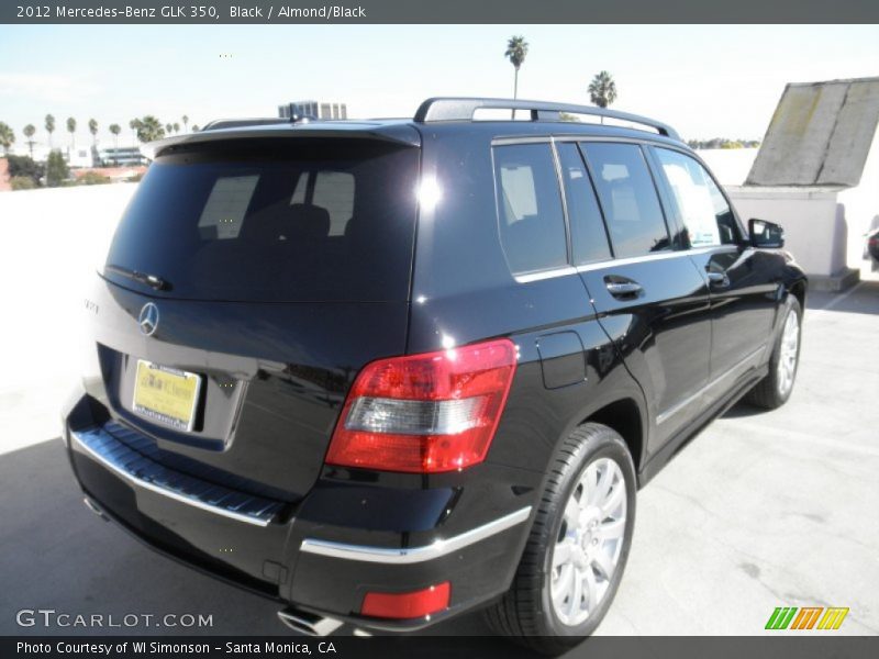 Black / Almond/Black 2012 Mercedes-Benz GLK 350