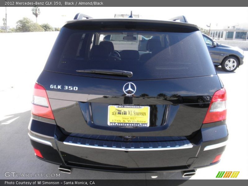 Black / Almond/Black 2012 Mercedes-Benz GLK 350