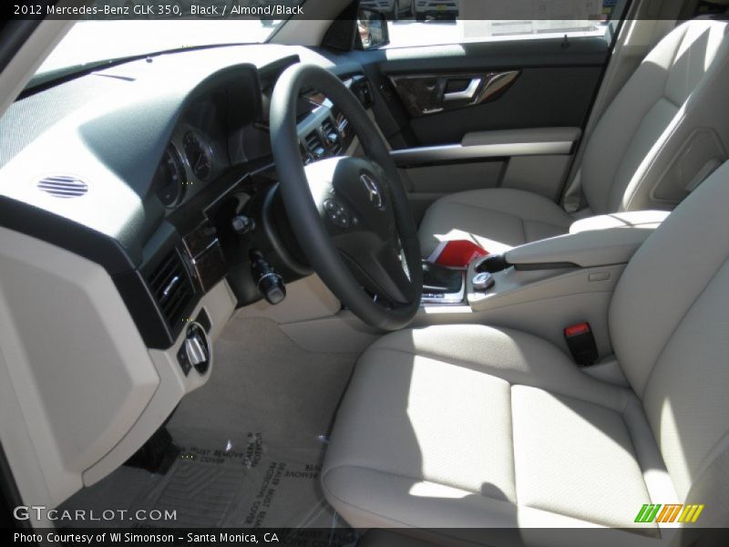 Black / Almond/Black 2012 Mercedes-Benz GLK 350