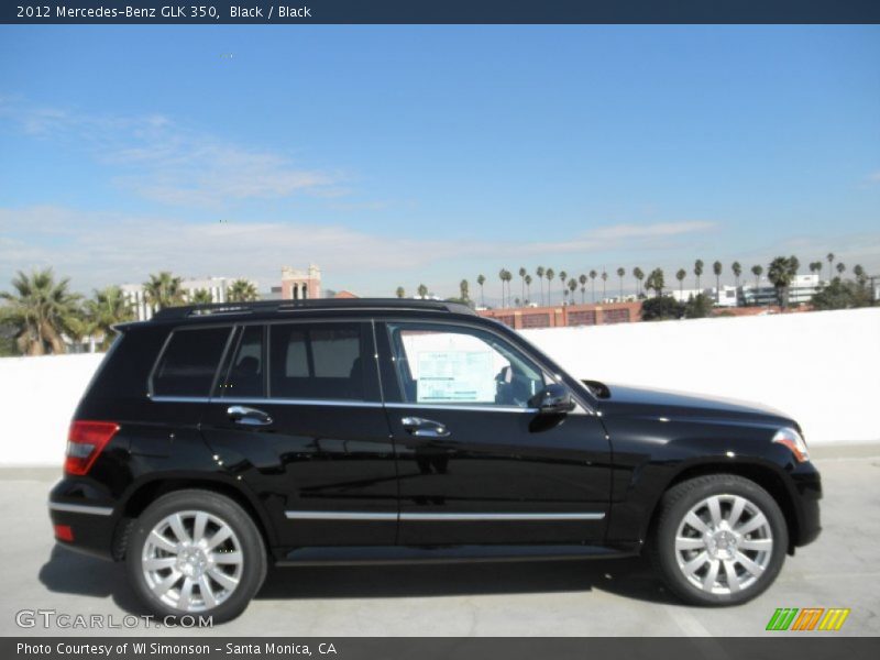 Black / Black 2012 Mercedes-Benz GLK 350