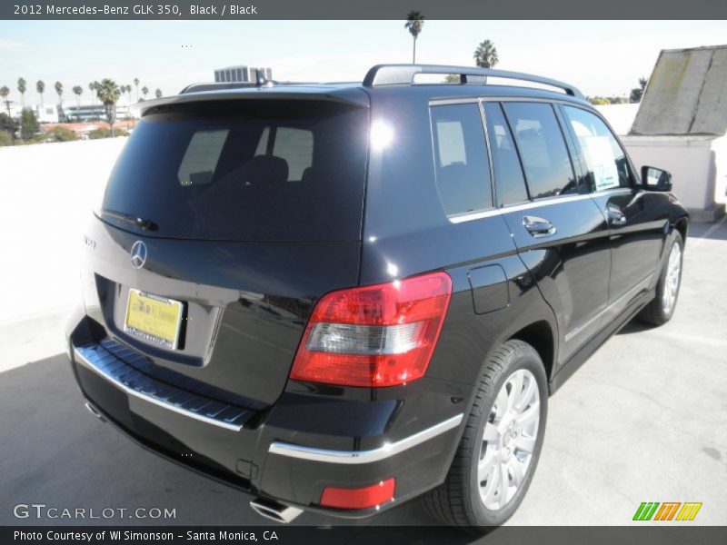 Black / Black 2012 Mercedes-Benz GLK 350