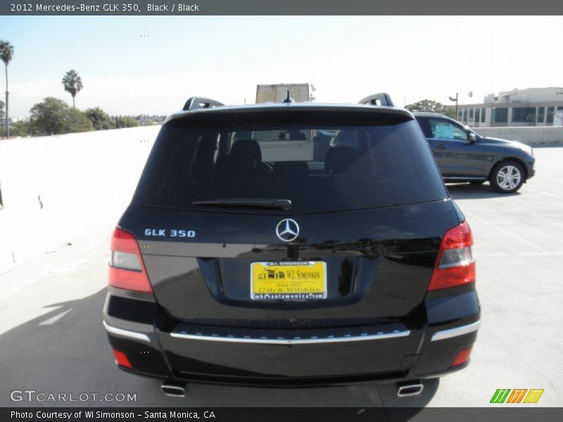 Black / Black 2012 Mercedes-Benz GLK 350