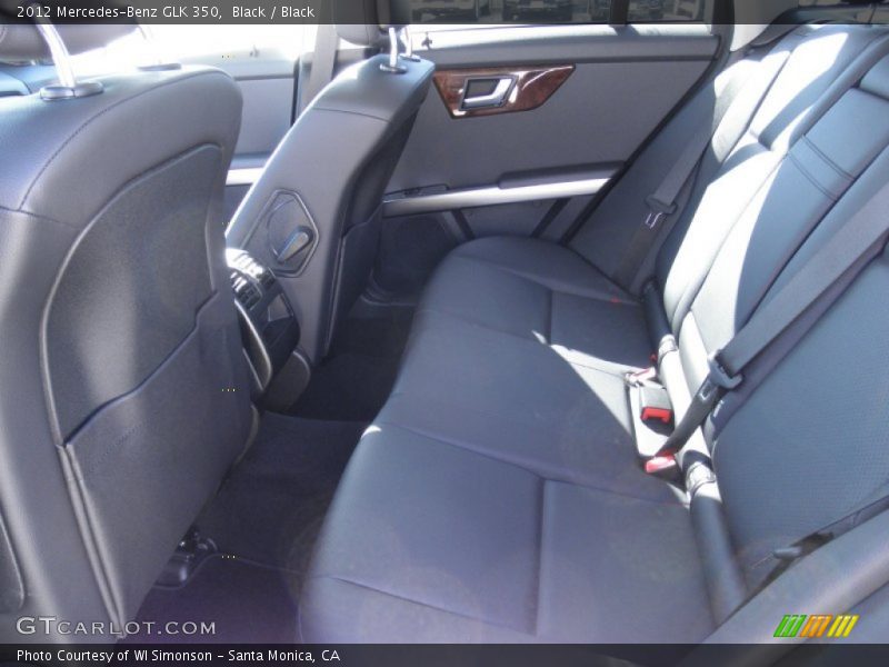 Black / Black 2012 Mercedes-Benz GLK 350