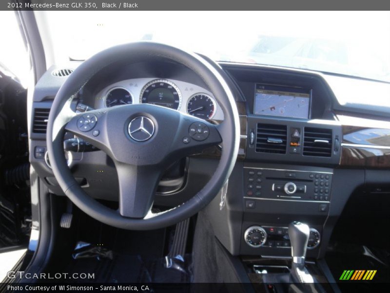 Black / Black 2012 Mercedes-Benz GLK 350