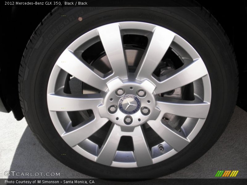Black / Black 2012 Mercedes-Benz GLK 350