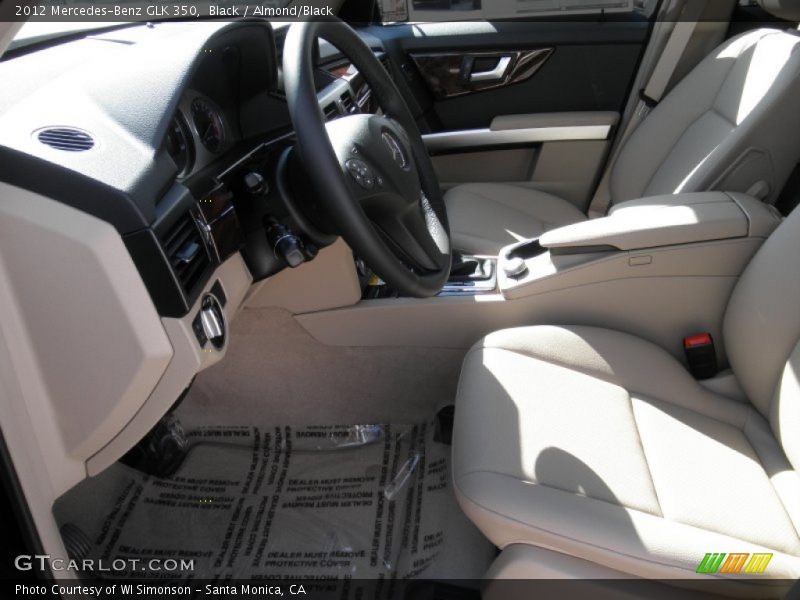 Black / Almond/Black 2012 Mercedes-Benz GLK 350