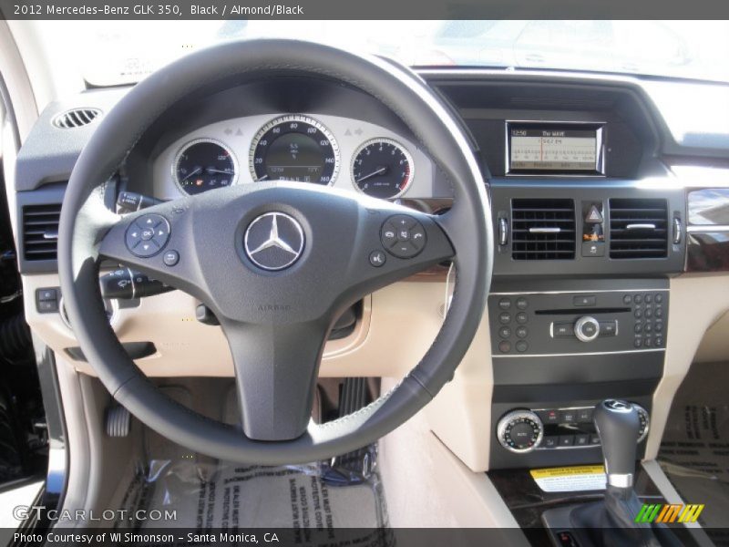 Black / Almond/Black 2012 Mercedes-Benz GLK 350
