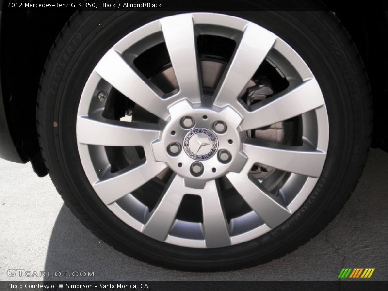 Black / Almond/Black 2012 Mercedes-Benz GLK 350