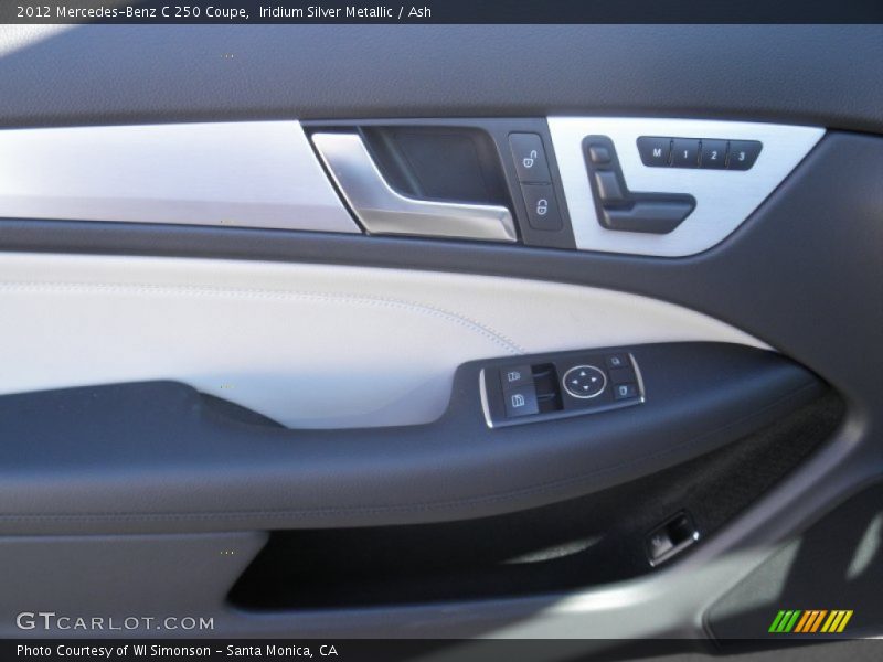 Iridium Silver Metallic / Ash 2012 Mercedes-Benz C 250 Coupe