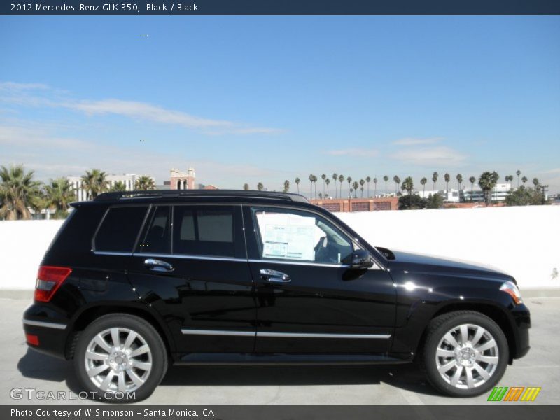 Black / Black 2012 Mercedes-Benz GLK 350