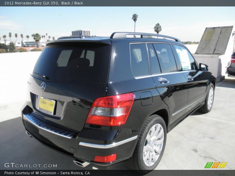 Black / Black 2012 Mercedes-Benz GLK 350