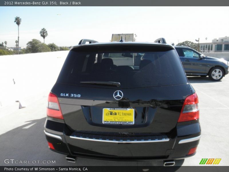 Black / Black 2012 Mercedes-Benz GLK 350
