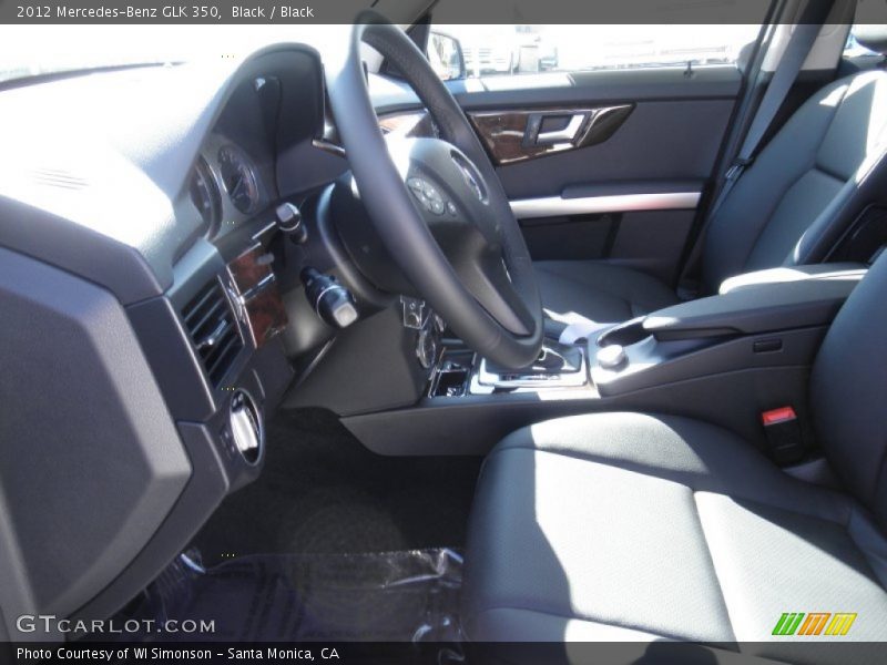 Black / Black 2012 Mercedes-Benz GLK 350