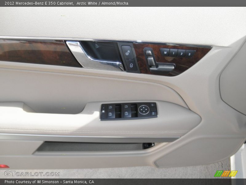 Arctic White / Almond/Mocha 2012 Mercedes-Benz E 350 Cabriolet