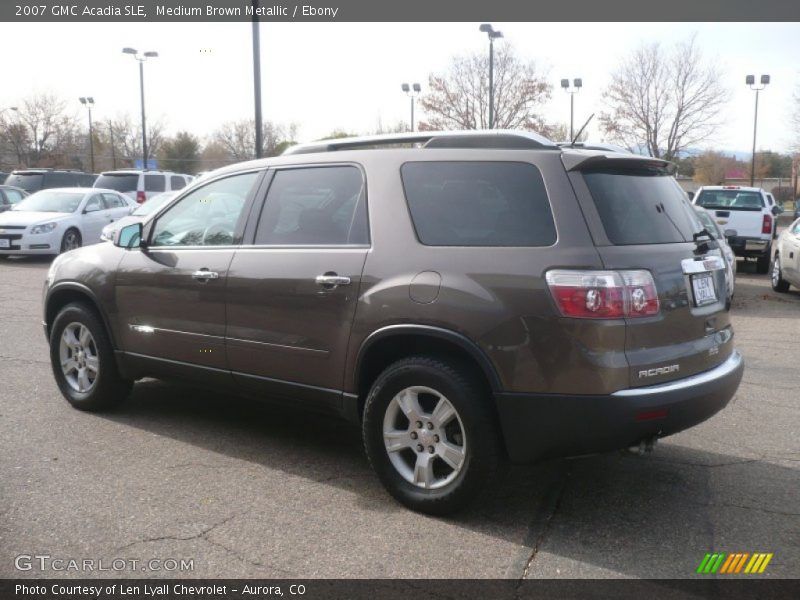 Medium Brown Metallic / Ebony 2007 GMC Acadia SLE