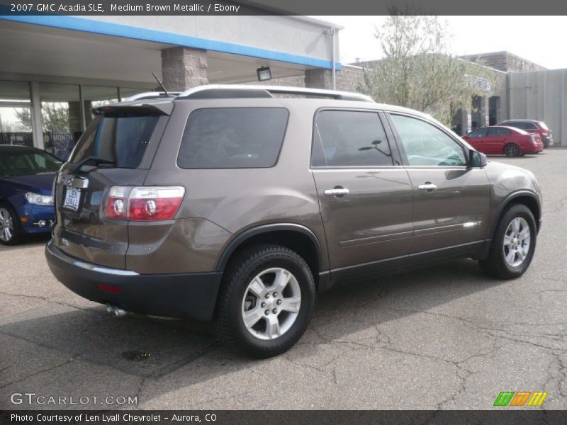Medium Brown Metallic / Ebony 2007 GMC Acadia SLE