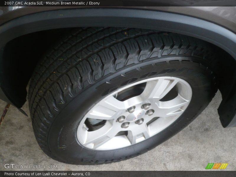 Medium Brown Metallic / Ebony 2007 GMC Acadia SLE