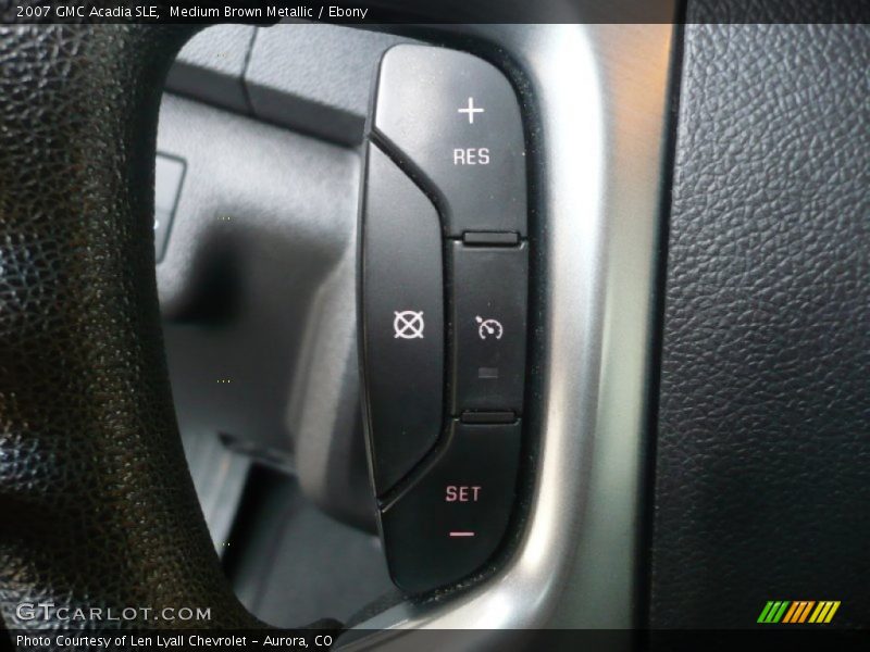 Medium Brown Metallic / Ebony 2007 GMC Acadia SLE