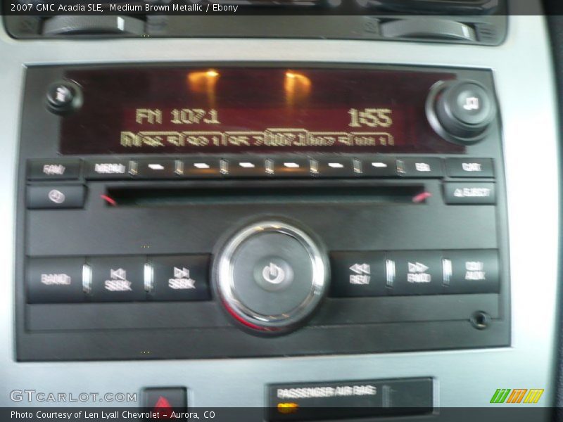 Medium Brown Metallic / Ebony 2007 GMC Acadia SLE