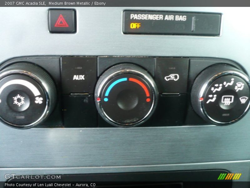 Medium Brown Metallic / Ebony 2007 GMC Acadia SLE