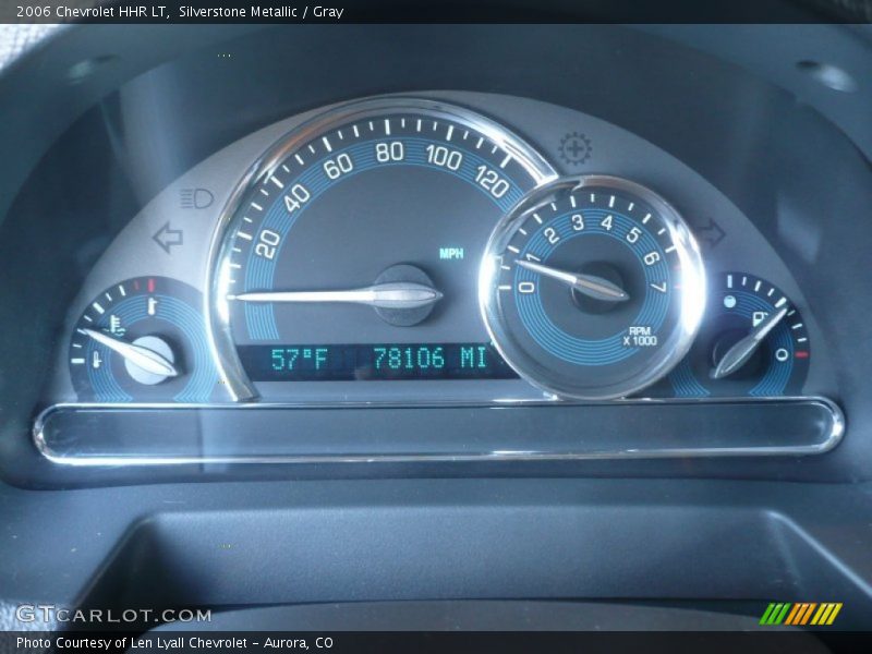 Silverstone Metallic / Gray 2006 Chevrolet HHR LT