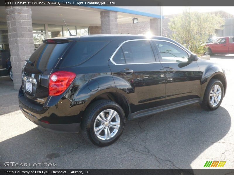 Black / Light Titanium/Jet Black 2011 Chevrolet Equinox LS AWD